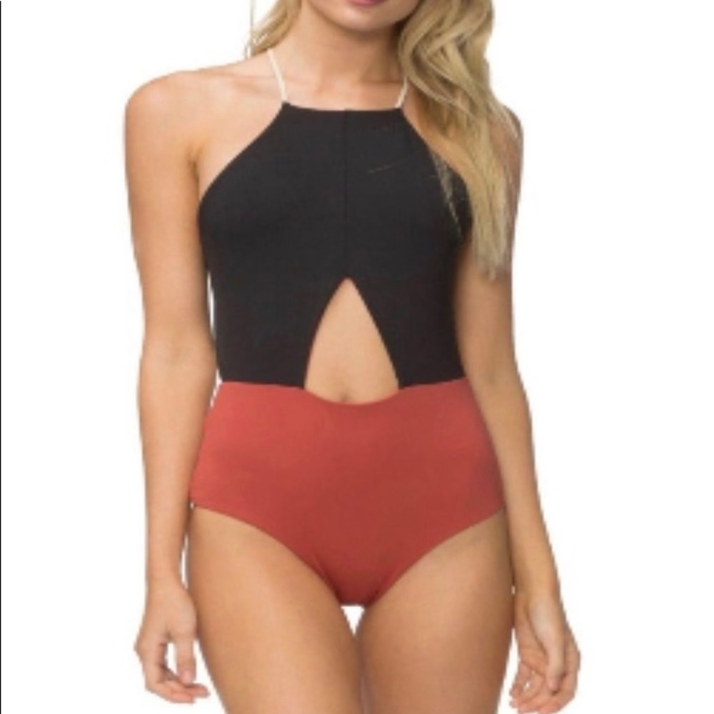 Tavik Colorblock One piece swimsuit size Small
